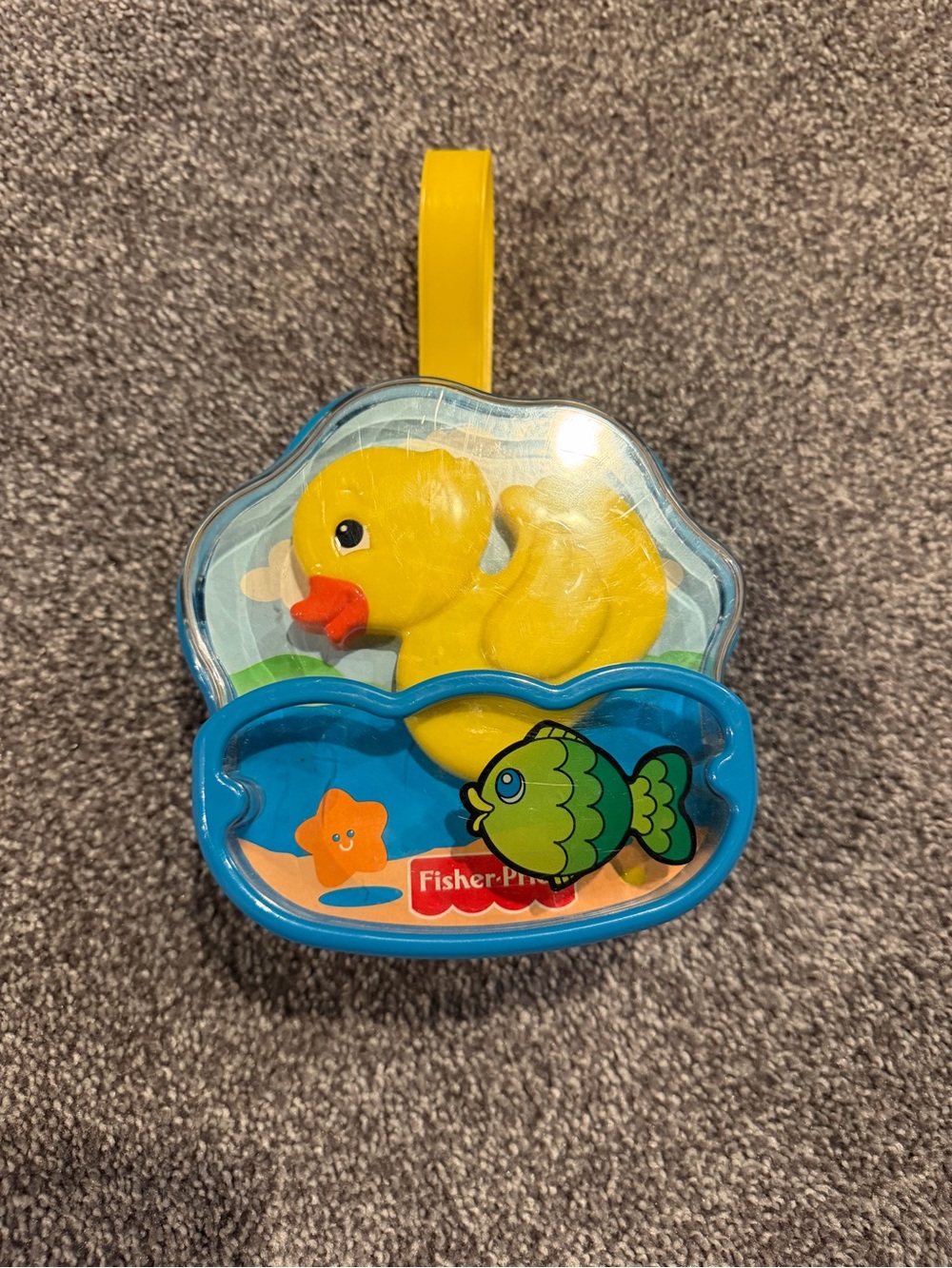 Fisher-Price Vintage Duck & Fish Wind-Up Music Box
